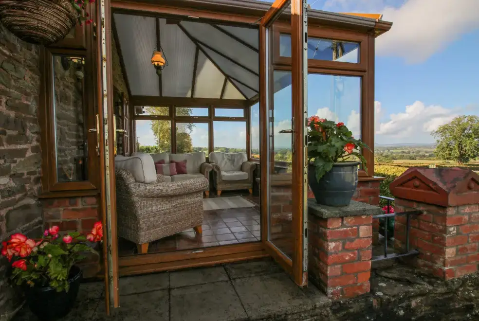 Conservatory at The Owl Barn