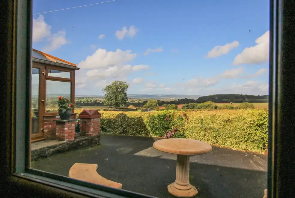 Countryside views at The Owl Barn