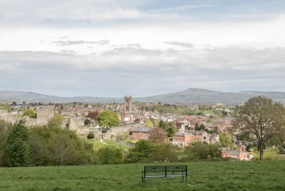 Countryside views at The Owl Barn