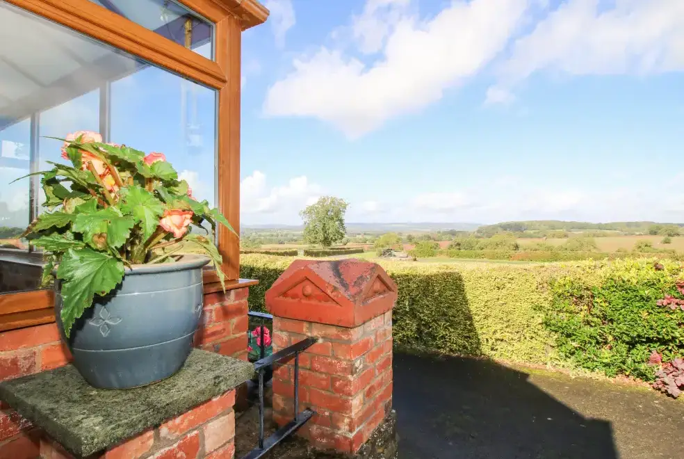 Countryside views at The Owl Barn