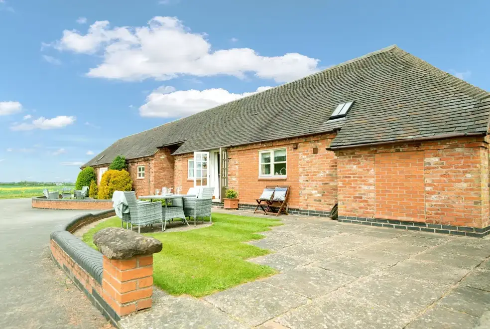 Patio area at The Piggery
