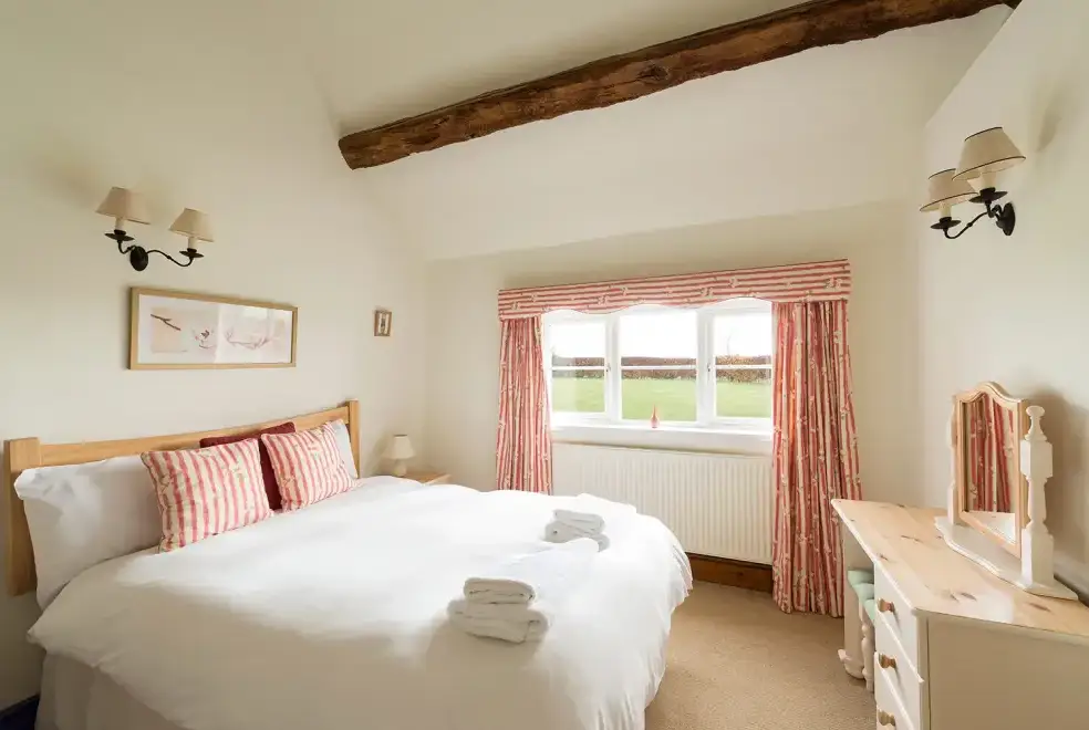 Bedroom at The Piggery