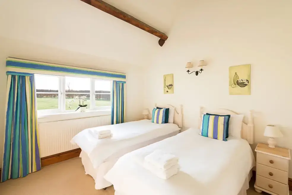 Bedroom at The Piggery