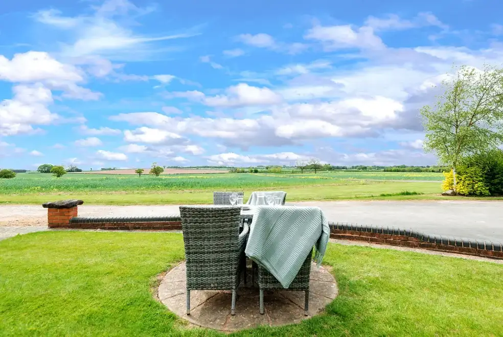 Countryside views at The Piggery