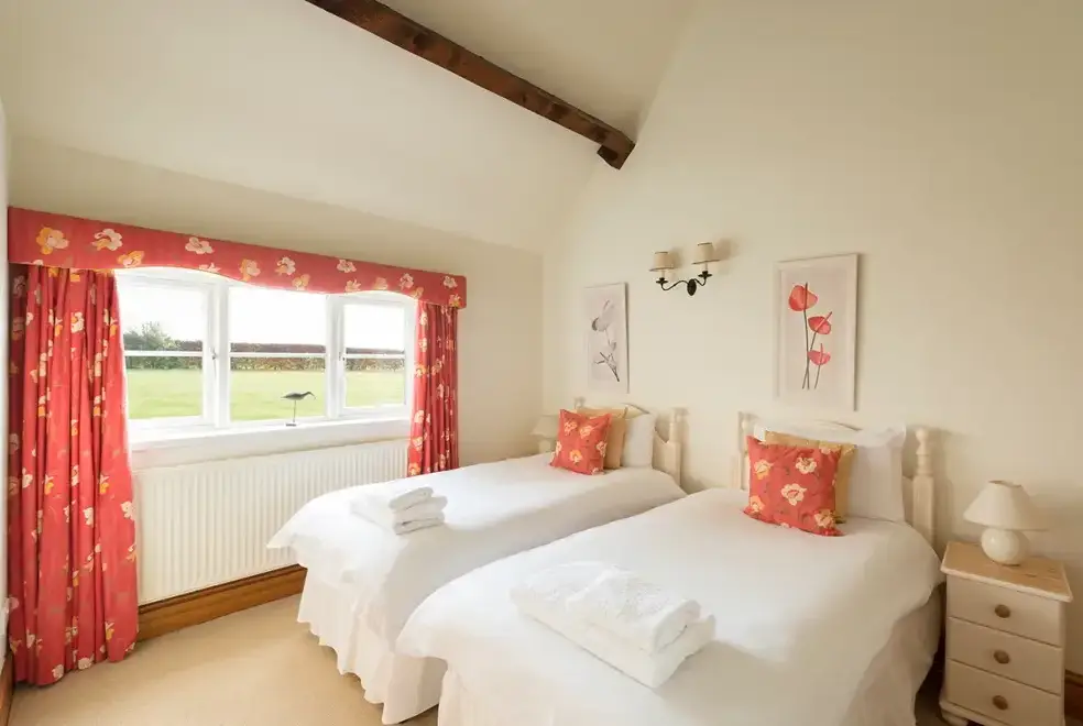 Bedroom at The Piggery