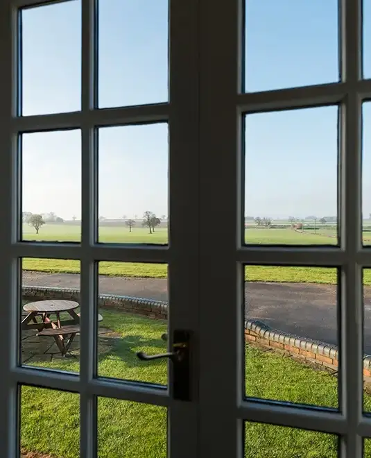Countryside views at The Piggery