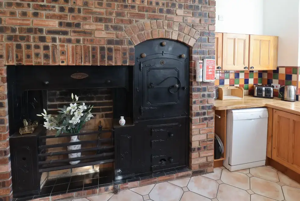 Farmhouse style kitchen at The Power House