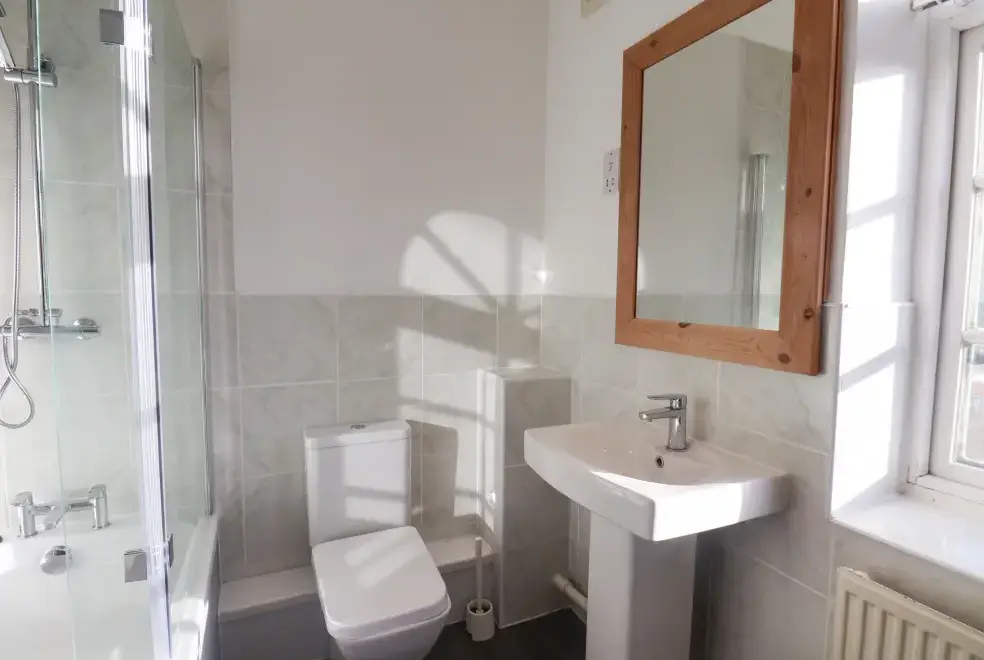 Shower room at The Power House