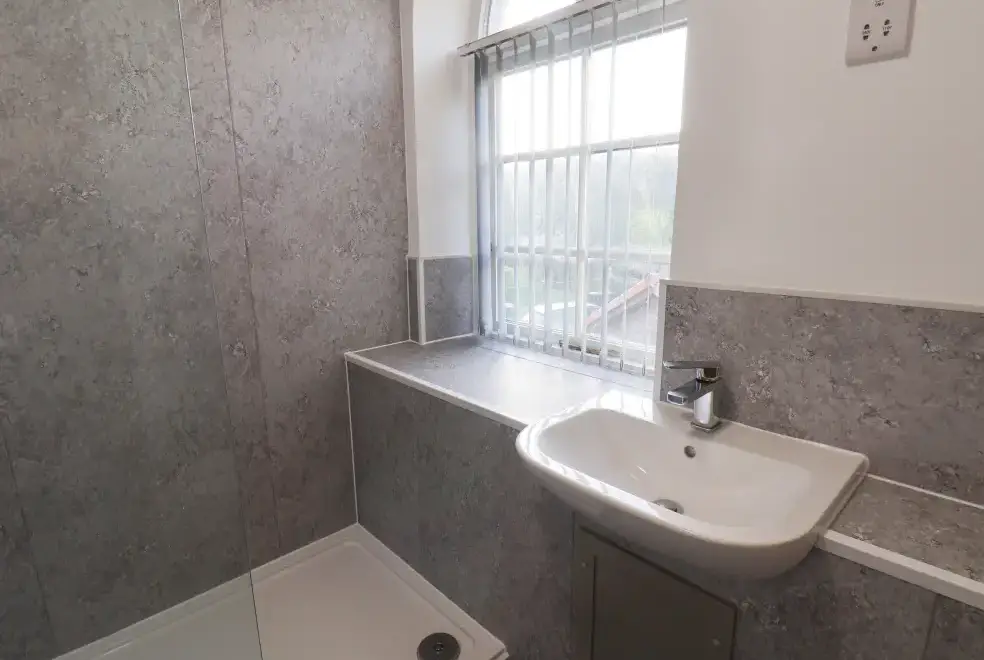 Shower room at The Power House