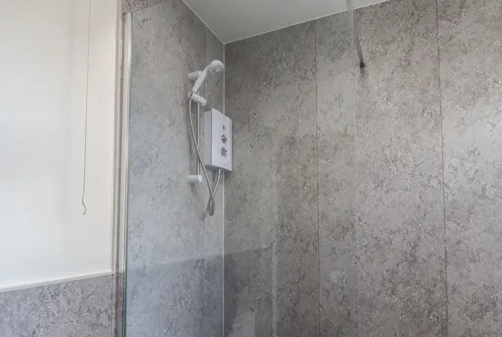 Shower room at The Power House