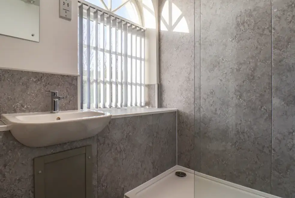 Shower room at The Power House