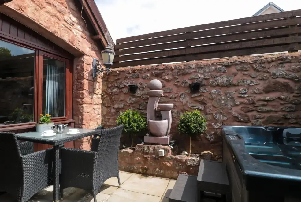 Patio area at The Retreat