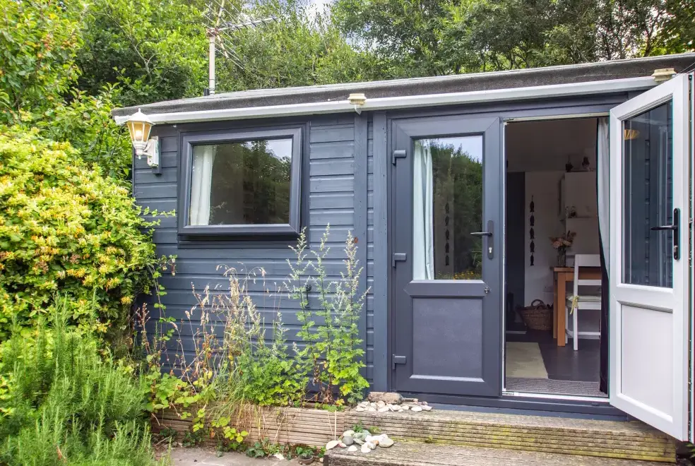 Garden at The Shepherd's Hut