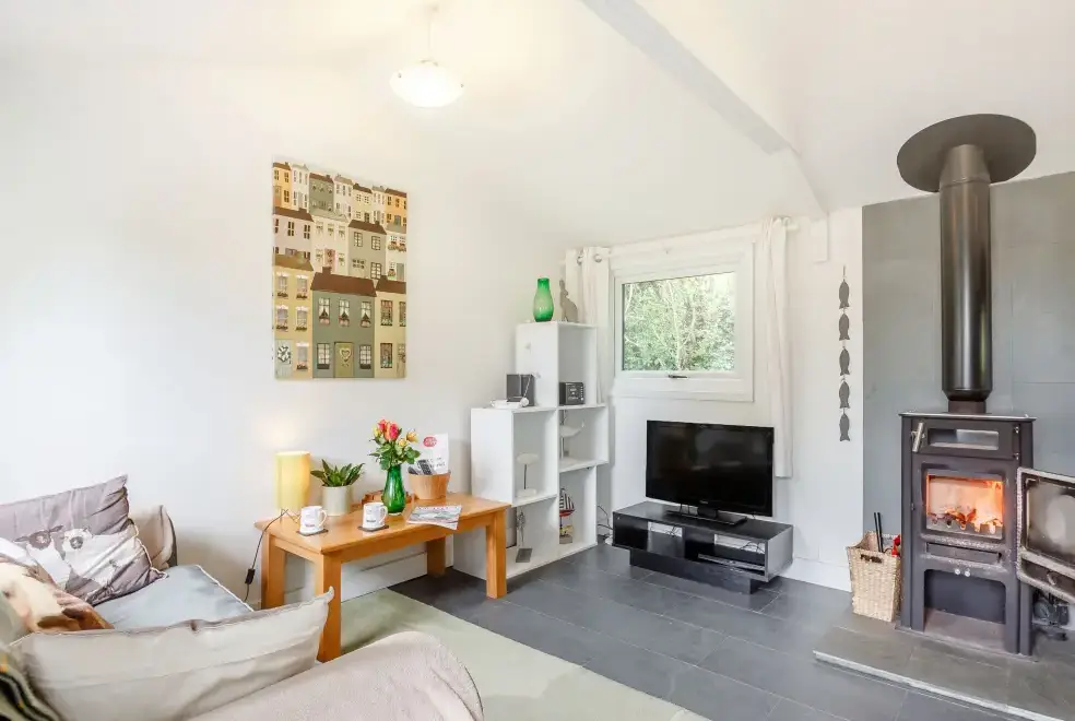 Lounge at The Shepherd's Hut