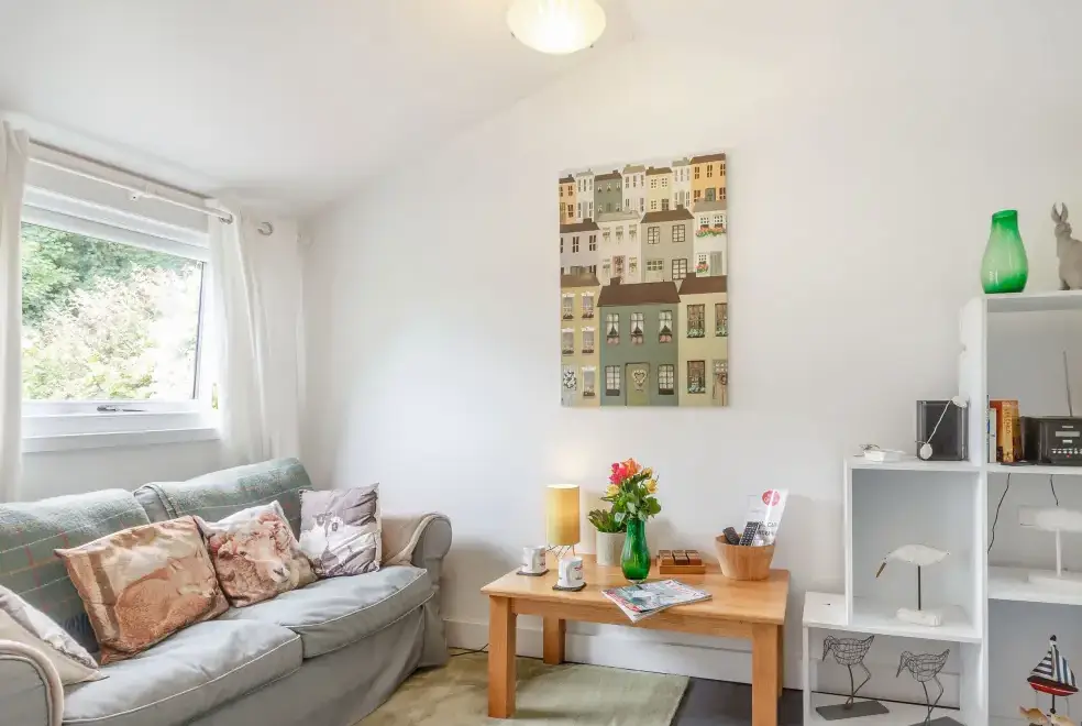 Lounge at The Shepherd's Hut