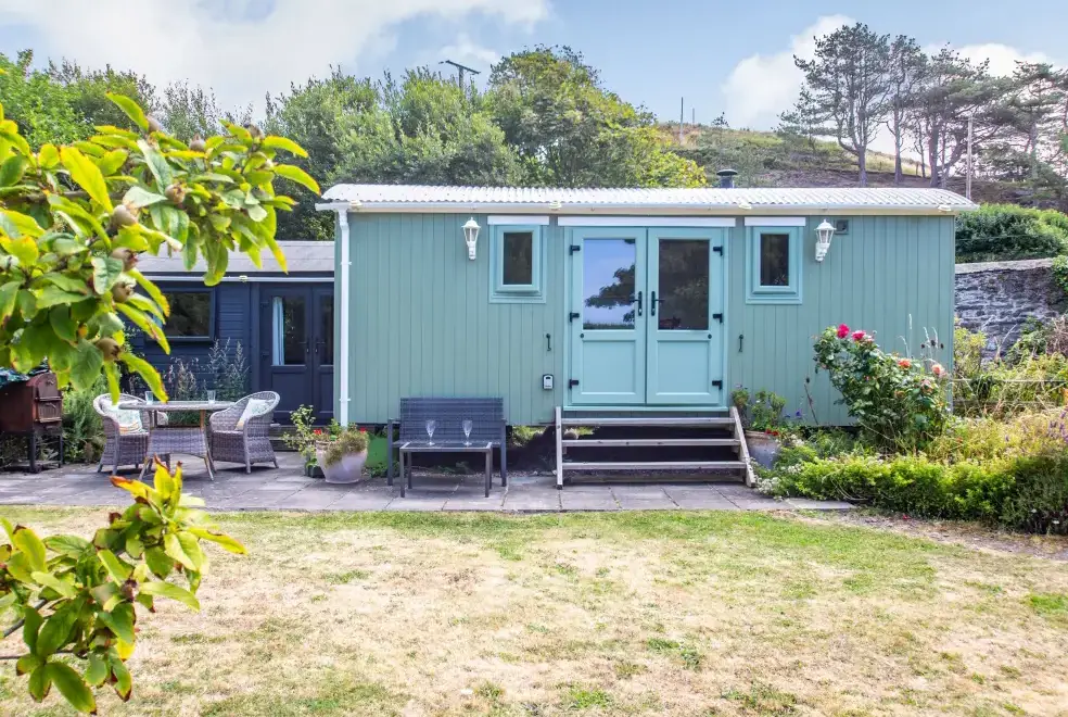 Garden at The Shepherd's Hut