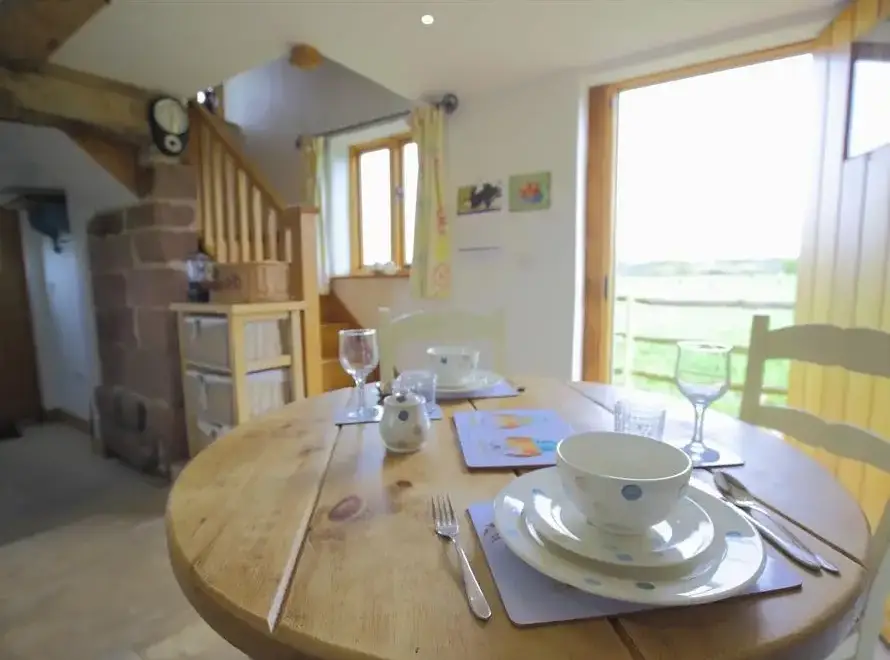 Kitchen/diner at The Shooting Folly Romantic Retreat