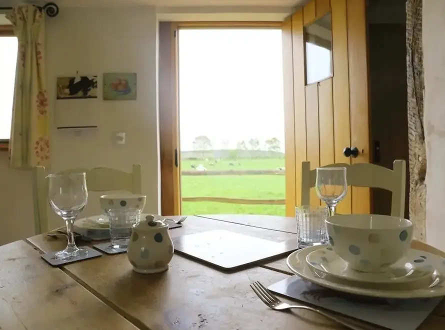 Kitchen/diner at The Shooting Folly Romantic Retreat