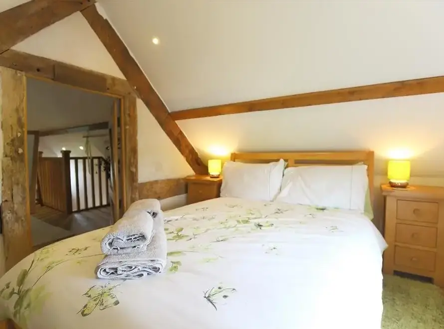 Bedroom at The Shooting Folly Romantic Retreat