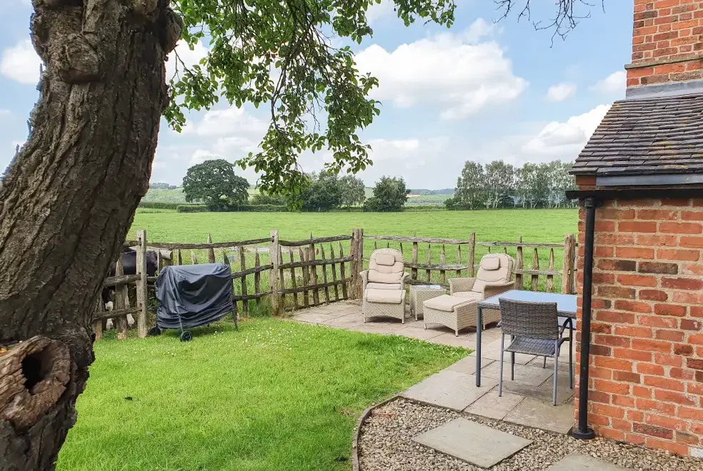 Garden at The Shooting Folly Romantic Retreat
