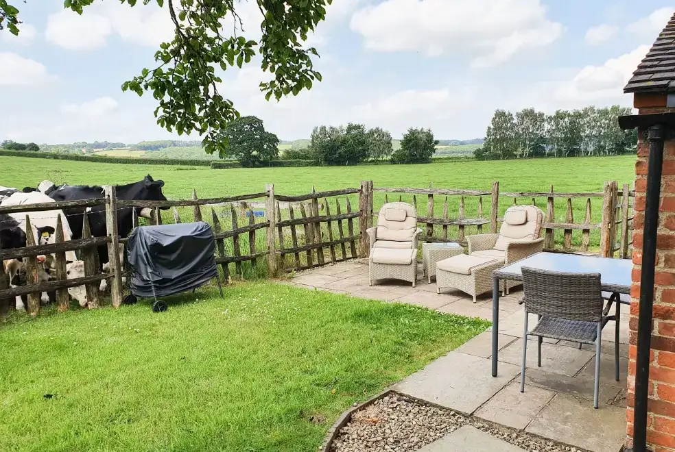 Garden at The Shooting Folly Romantic Retreat