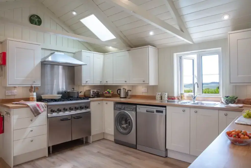 Kitchen/diner at The Shooting lodge, Wrackleford Estate
