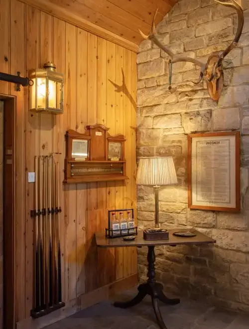 Games Room at The Shooting lodge, Wrackleford Estate