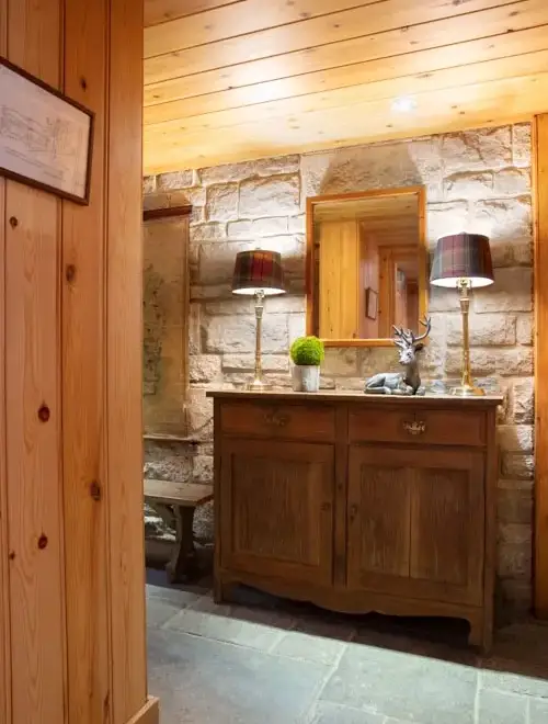 Lounge at The Shooting lodge, Wrackleford Estate