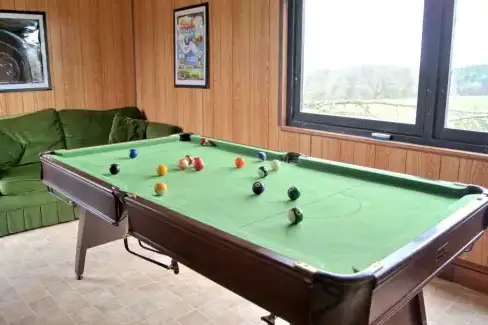 Games Room at The Smithy at Three Gates Farm, Devon
