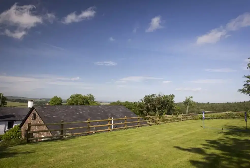 Countryside views at The Smithy at Three Gates Farm