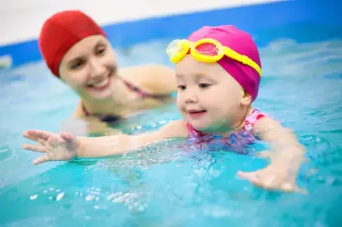 Shared Swimming Pool at The Smithy at Three Gates Farm, Devon