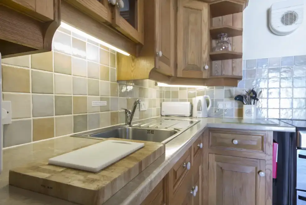 Kitchen/diner at The Smithy at Three Gates Farm