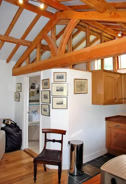 Kitchen/diner at The Springs Romantic Holiday Lodge