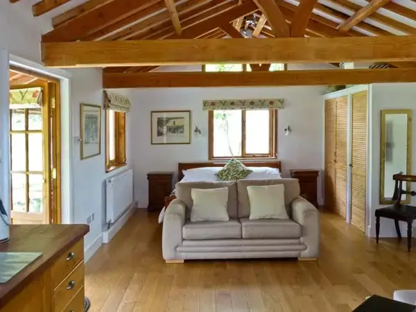 Bedroom at The Springs Romantic Holiday Lodge