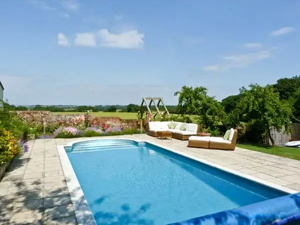 Private Swimming Pool at The Springs Romantic Holiday Lodge