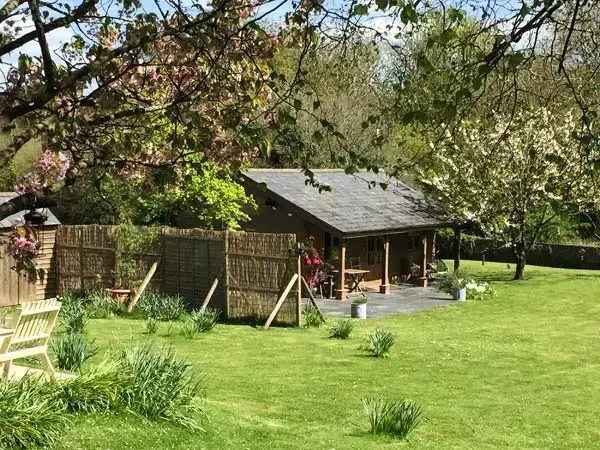 Garden at The Springs Romantic Holiday Lodge
