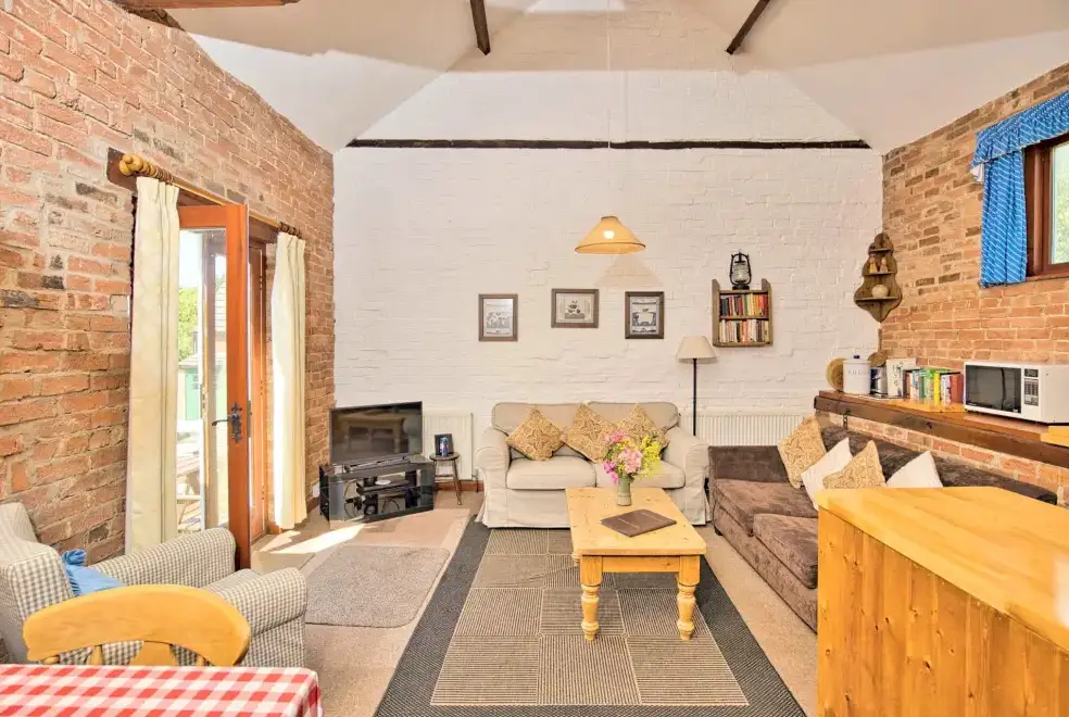 Lounge at The Stable, Old Barn Cottages