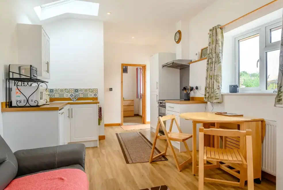 Kitchen/diner at The Stable @ Rose Cottage