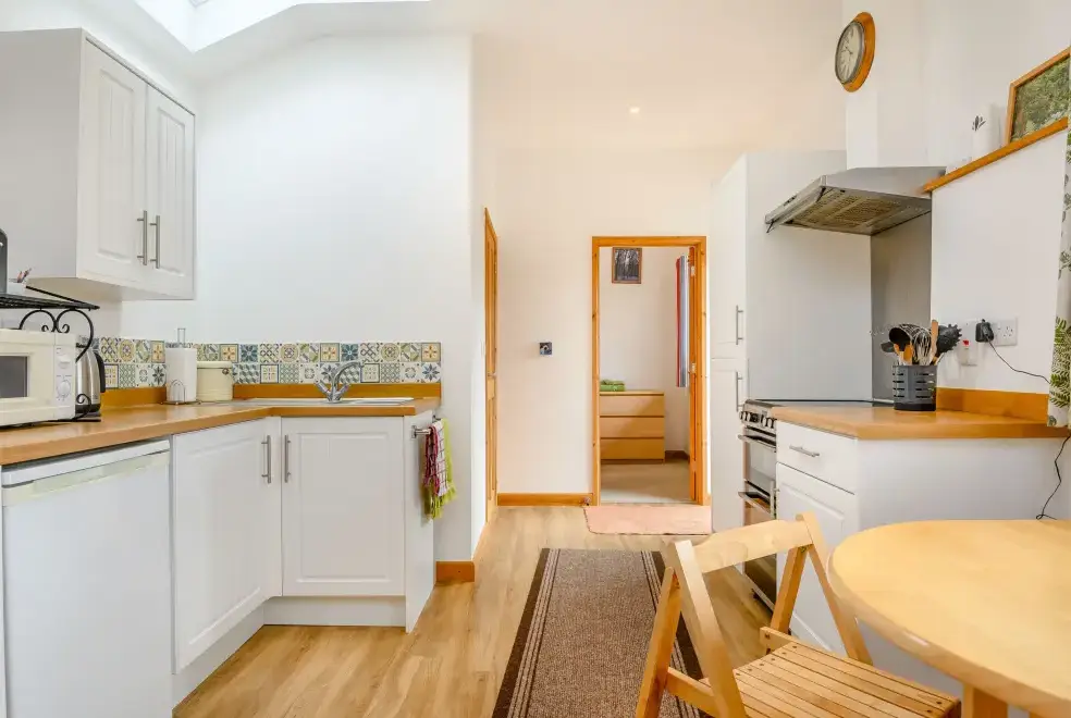 Kitchen/diner at The Stable @ Rose Cottage