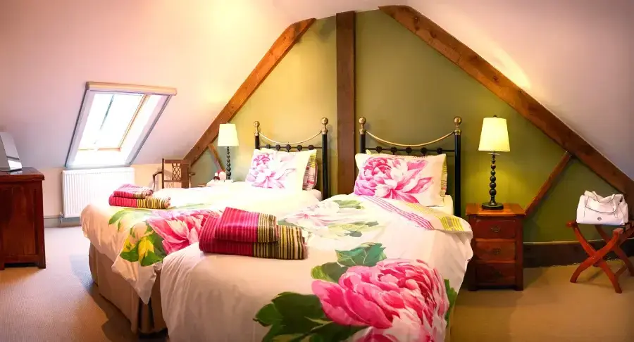 Bedroom at The Stables Holiday Cottage