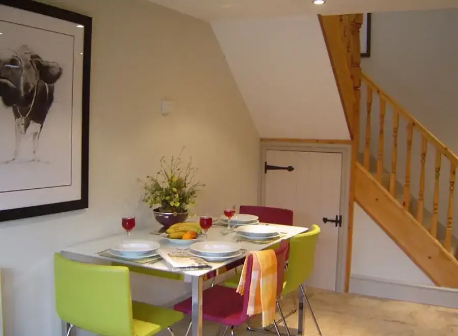 Dining room at The Stables Holiday Cottage