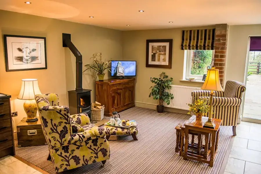 Lounge at The Stables Holiday Cottage