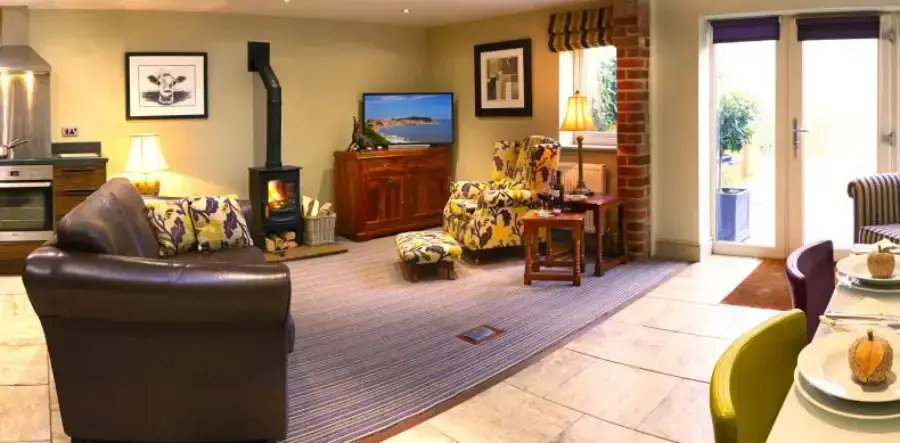 Lounge at The Stables Holiday Cottage