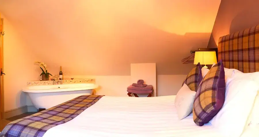 Bedroom at The Stables Holiday Cottage