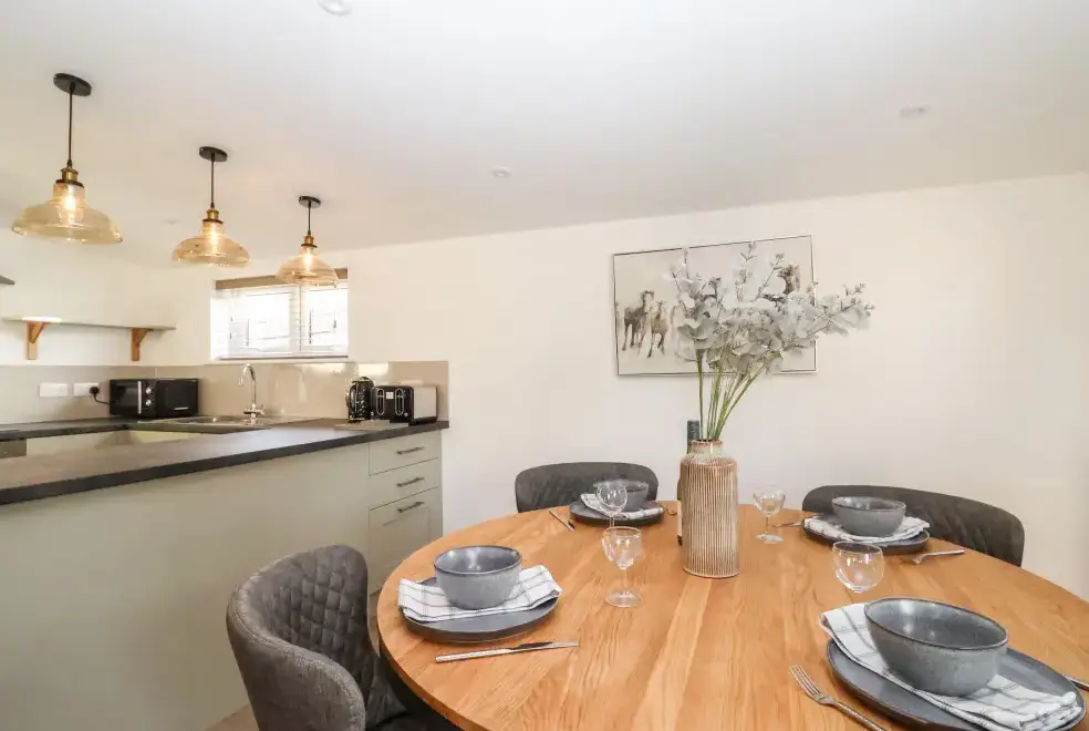 Kitchen/diner at The Stables @ Merrydown