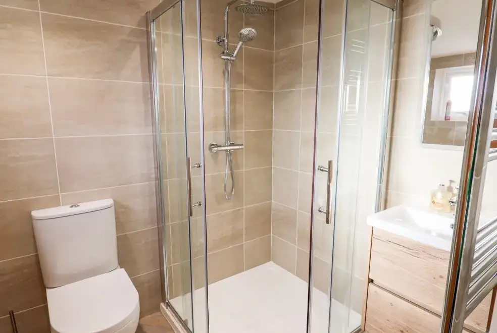 Shower room at The Stables @ Merrydown