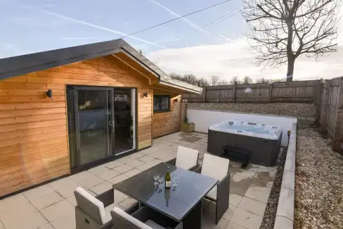 Private Hot Tub at The Stables @ Merrydown, Devon