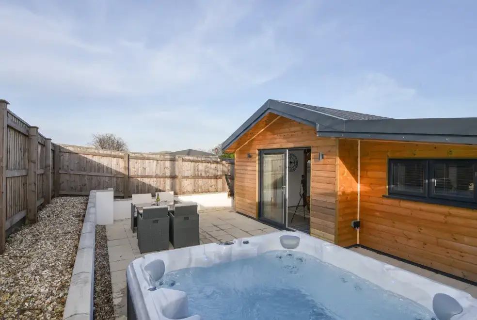 Private Hot Tub at The Stables @ Merrydown