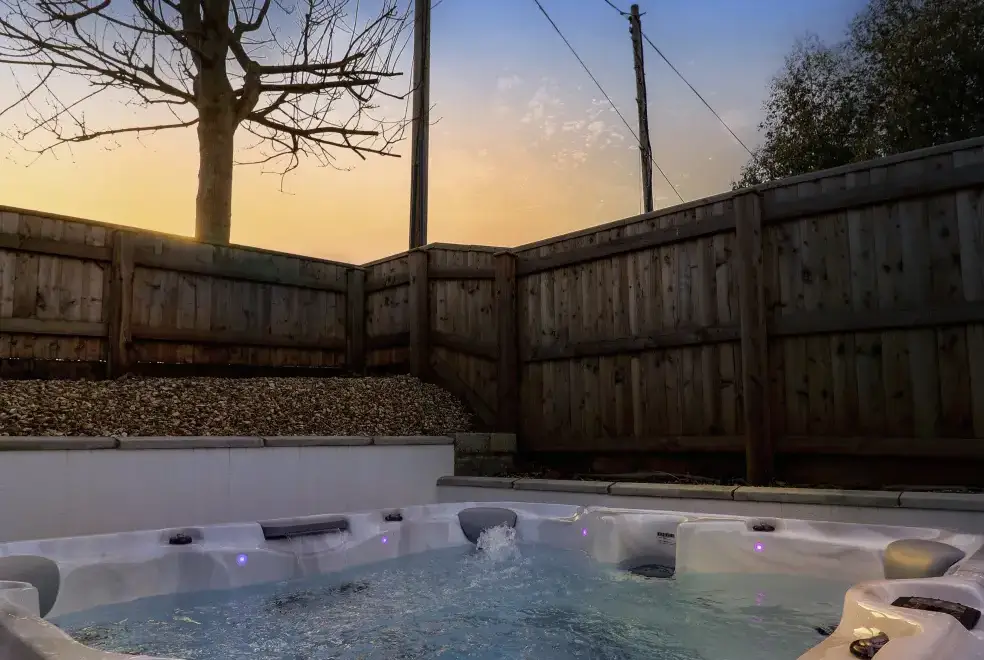 Private Hot Tub at The Stables @ Merrydown