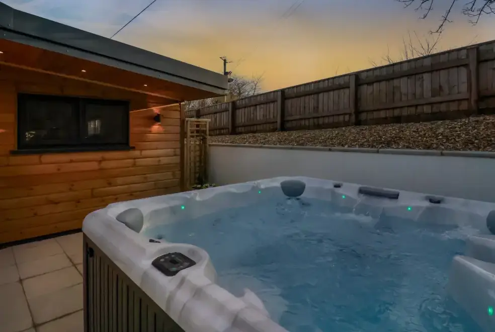 Private Hot Tub at The Stables @ Merrydown
